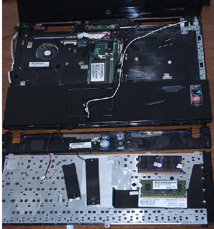 4416s拆显示屏?惠普probook4416拆机?惠普4416s拆机图解