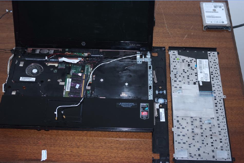 4416s拆显示屏?惠普probook4416拆机?惠普4416s拆机图解