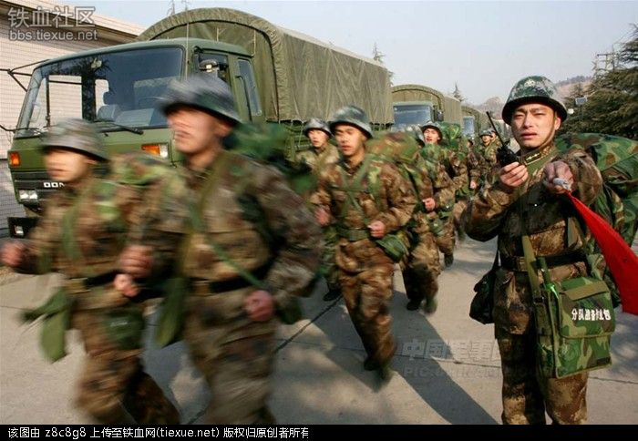 杯具:五花大绑+4种迷彩