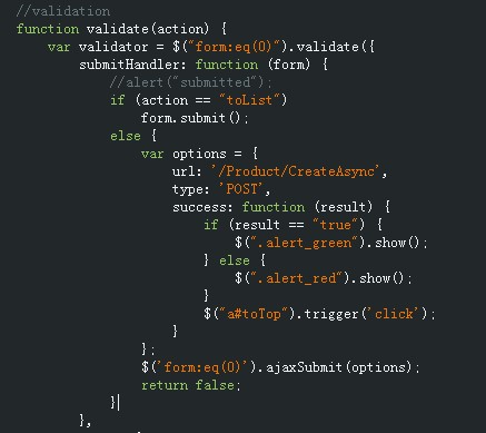 valtype=required?fcbuttontag?使用jquery.validate submitHandler
