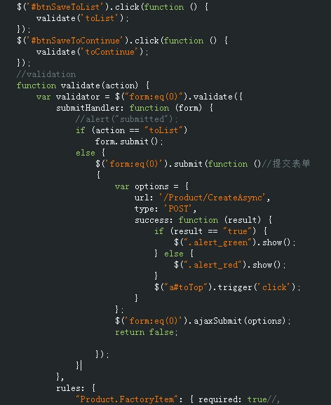 valtype=required?fcbuttontag?使用jquery.validate submitHandler