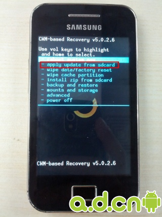  S5830 Galaxy Ace Root教程