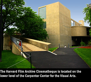 The Carpenter Center as seen from Quincy Street