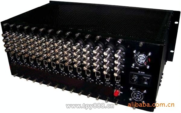 16路视频光端机?16路视频1路反向数据?石家庄公交路线查询?16路视频+1路反向rs485数据视频数字光端机