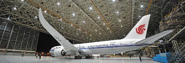 图：5月20日，飞机顺利抵京 摄影：李开颜