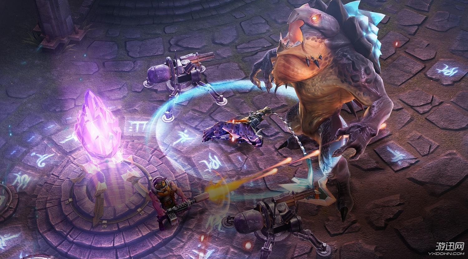 vainglory卡片有什么用?虚荣vainglory巨人官网?Vainglory虚荣战警凯瑟琳前中后期玩法技巧详解