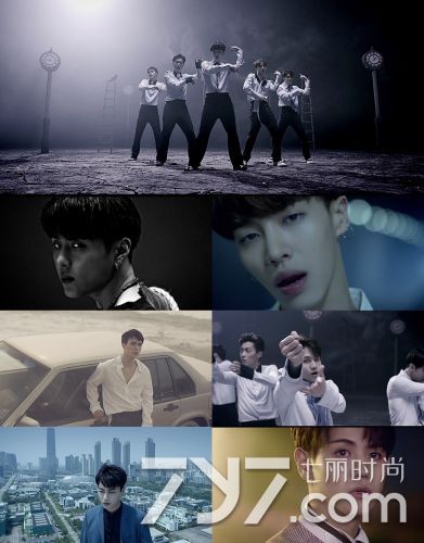 string?blue ribbon?BEAST《RIBBON》横扫音源榜1位 斗俊生日获成员贴黑图恶搞