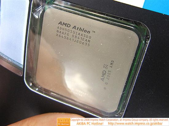 45W低功耗Athlon X2新品5050e上市