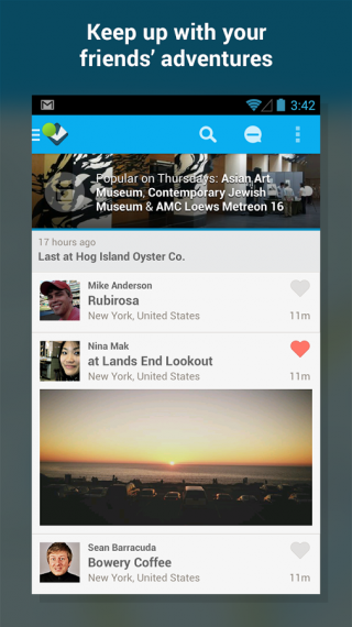 foursquare微信假地址?powered by foursquare?Foursquare
