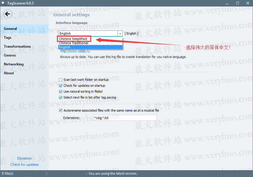 TagScanner音乐管理工具使用教程