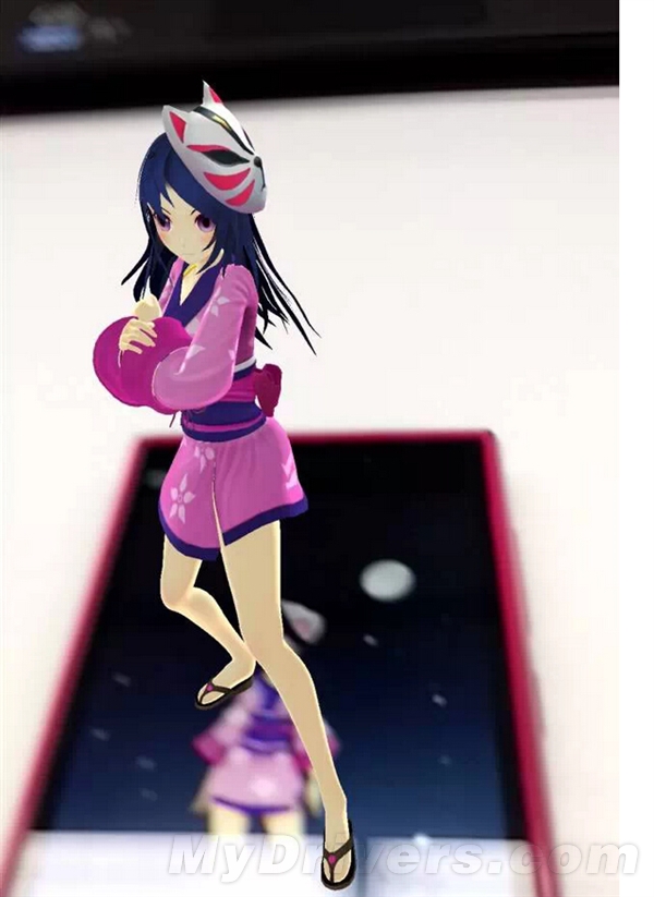 3D小熊弱爆 3D少女也来了 还会叫