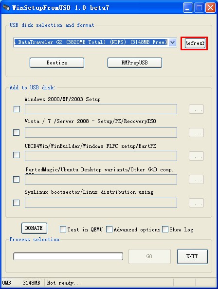 u盘装系统提示文件损坏?u盘安装 windows xp?使用WinSetupFromUSB来U盘安装windowsXP(