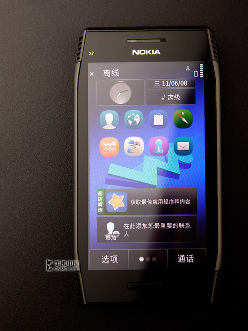 Symbian Anna来袭 诺基亚X7-00首发评测 