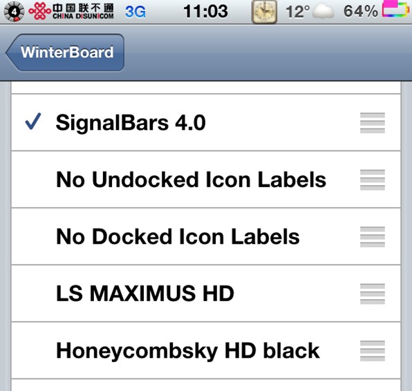 iphone信号图标修改?ios信号图标修改插件?iphone6信号图标修改?iPhone4信号图标更改，附使用教程