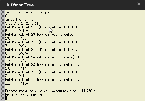 字符串数组_哈夫曼树 c语言_c语言方块代码