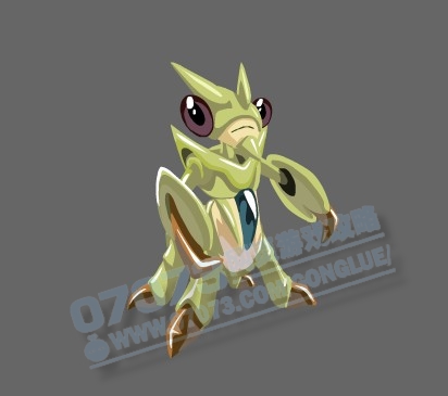 螳螂兽_兽人加鲁鲁打螳螂兽_伽楼达兽螳螂兽