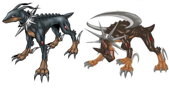 杜宾犬兽_阿尔法兽vs艾可萨兽_奥古杜兽vs大德拉库兽