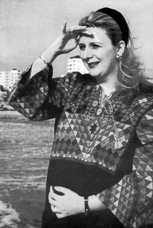 苏哈_阿拉法特之妻苏哈 年轻_阿拉法特