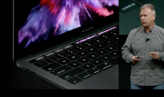 增加触控条 苹果推出New MacBook Pro笔记本