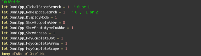 gvim 自动补全_自动补全快捷键_代码自动补全