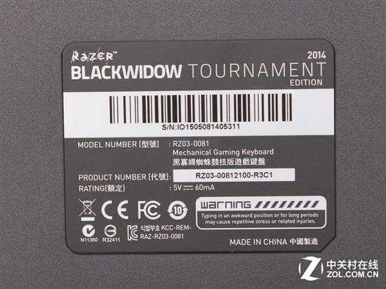 CF粉必备 雷蛇黑寡妇穿越火线典藏版评测 