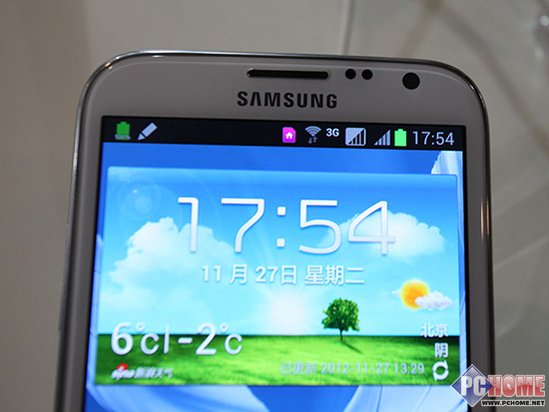 三星携联通发布 沃3G双卡双待NoteII