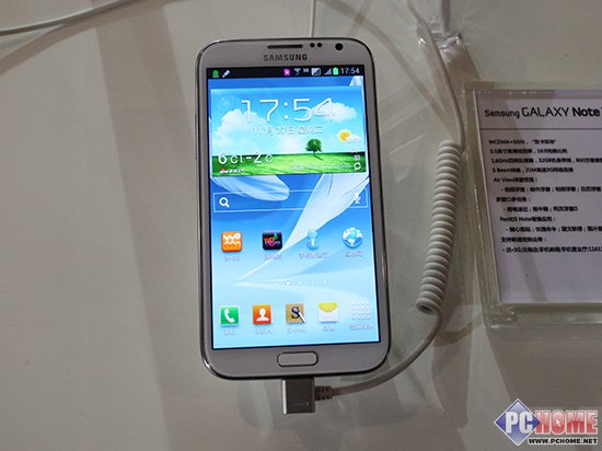 三星携联通发布 沃3G双卡双待NoteII