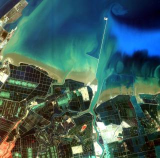 高分一号卫星拍摄神州壮美山河图（多图）