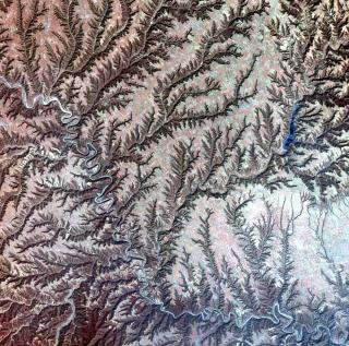 高分一号卫星拍摄神州壮美山河图（多图）