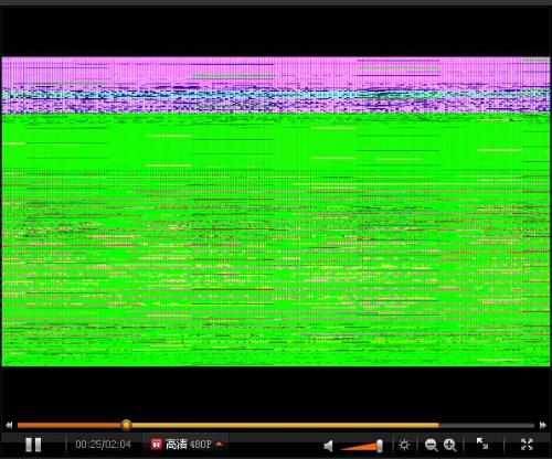 电脑看视频花屏_电脑看视频软件花屏_电脑为什么会出现绿屏