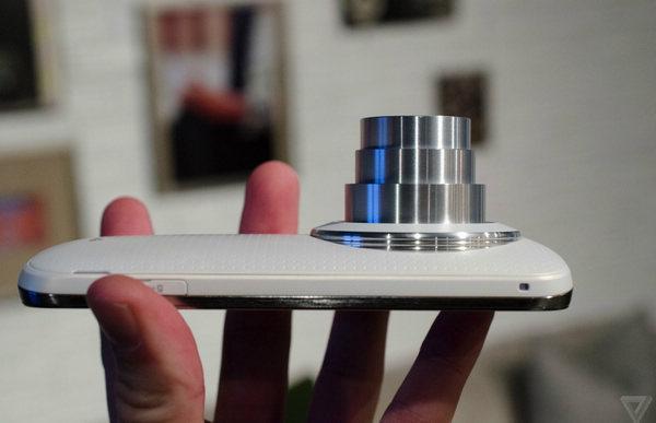 与S4 Zoom机身对比 三星K Zoom样张出炉 