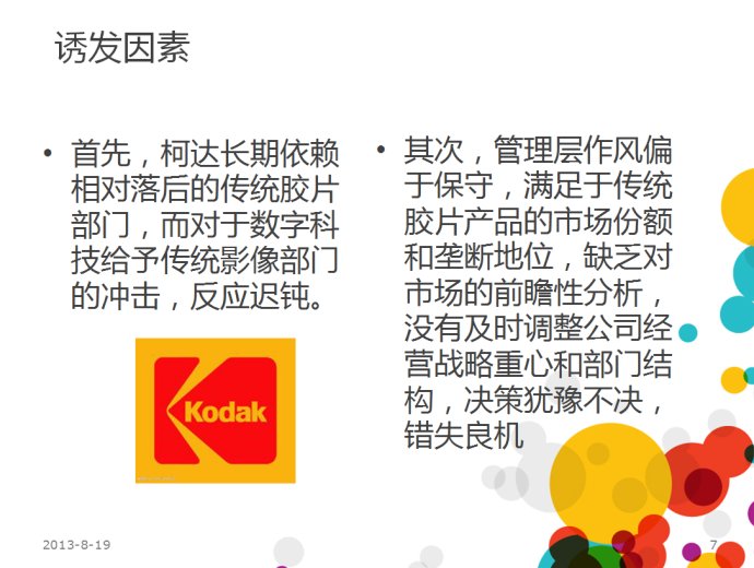 日本的胶卷公司_柯达衰落 案例分析_柯达破产原因