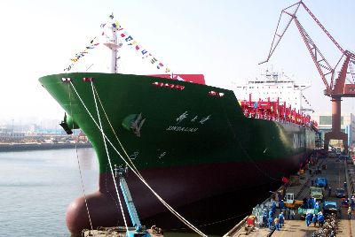 5668teu集装箱船_2600teu集装箱船续航力_10000teu集装箱船造价