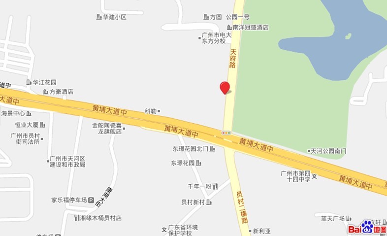 广州市天河区天府路1号_秦州区天府路华庭正门_天河区天府路1号区