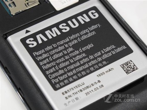 单核1.4GHz高速CPU，三星i9001仅2288 