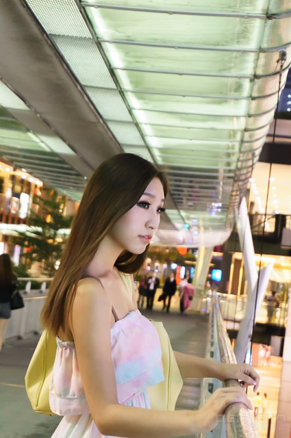 夜间微光环境人像拍摄（使用 Sony NEX-5T 微单）