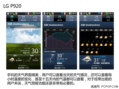 外观有点MAN 裸眼3D手机LG P920评测