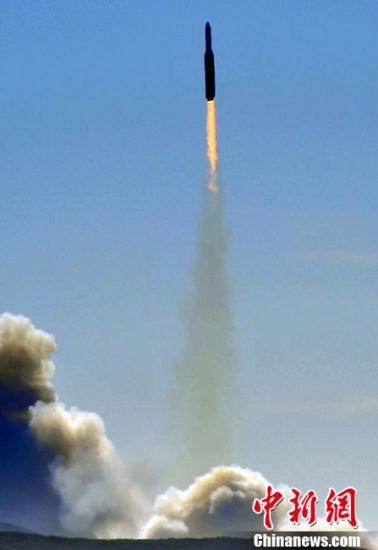 　　资料图：美国发射卫星。