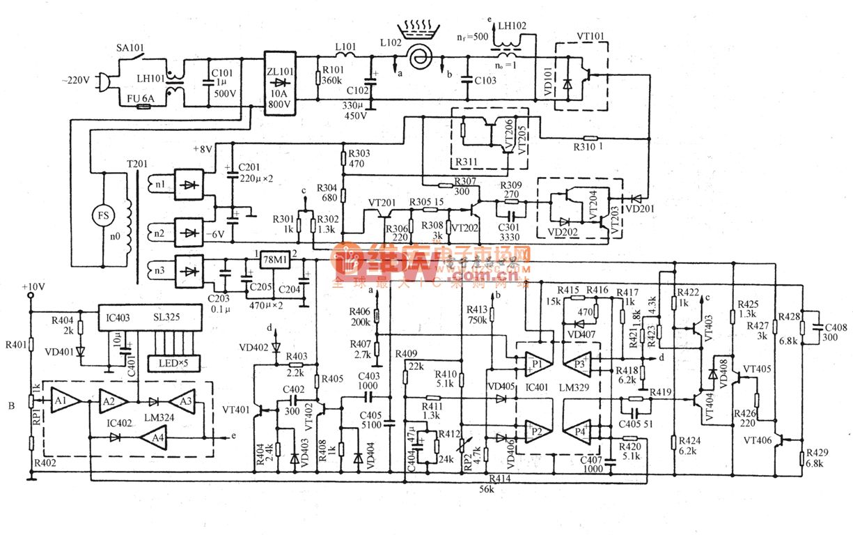电磁大炒炉配置是什么_酒店设备电磁蒸炉_电磁炉详细电路图讲解