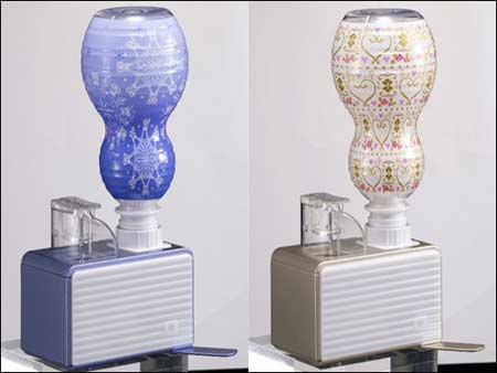凹凸有致的艺术型塑料瓶加湿器-塑料瓶,加湿器