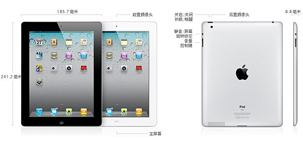 ipad2参数_ipad5参数配置_ipad4参数