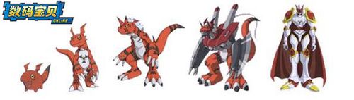 布加兽进化_比高兽进化图片_迪路兽进化图