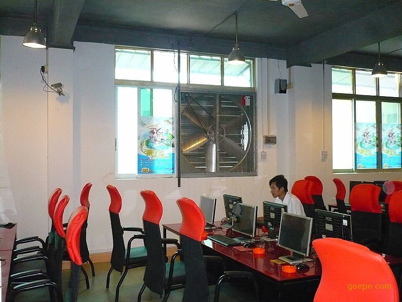 网吧冷风机_冷风机多少钱一台_超市冷风机实景图