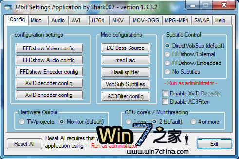 win7codecs中文版_win7codecs设置中文_shark007 codecs 64位