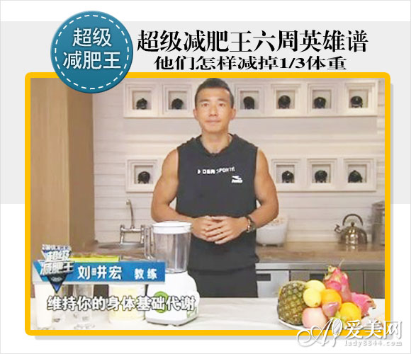  超级减肥王六雄谱 分享减1/3体重的秘诀 