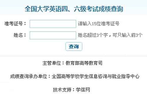 无准考证号查四级成绩_如何用号查四级成绩_四级成绩查询