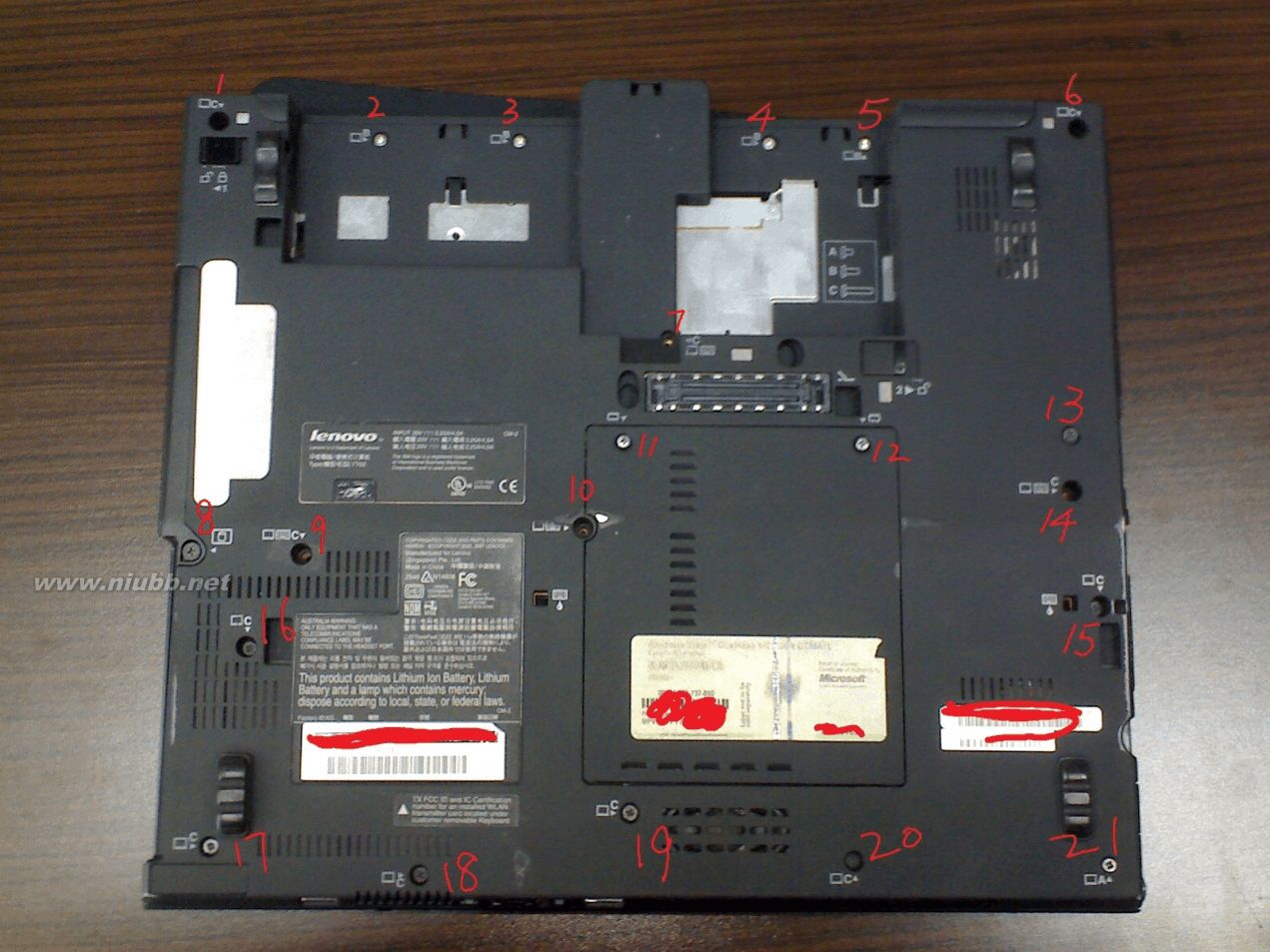 x61拆机 X61T拆解超频攻略