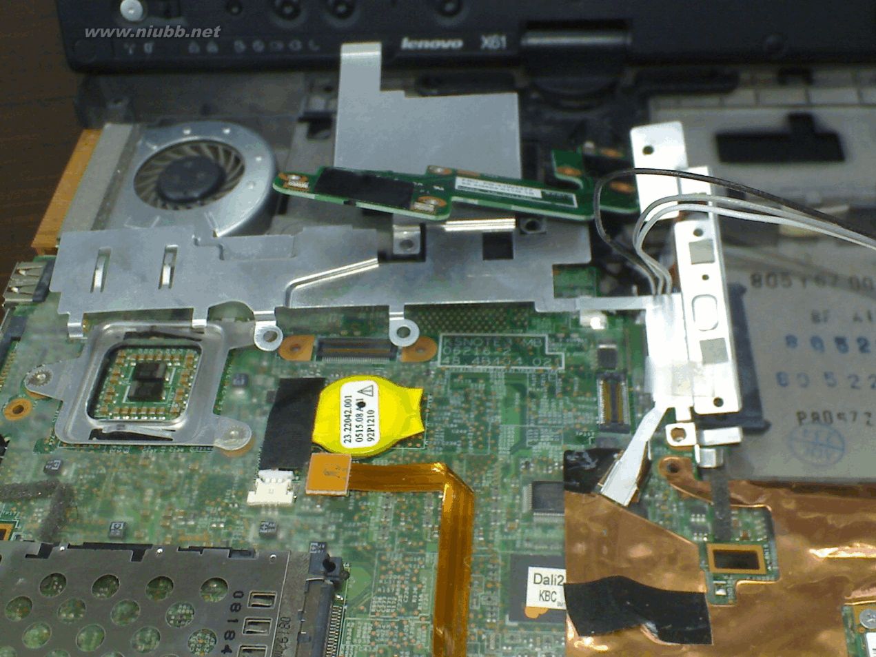 x61拆机 X61T拆解超频攻略