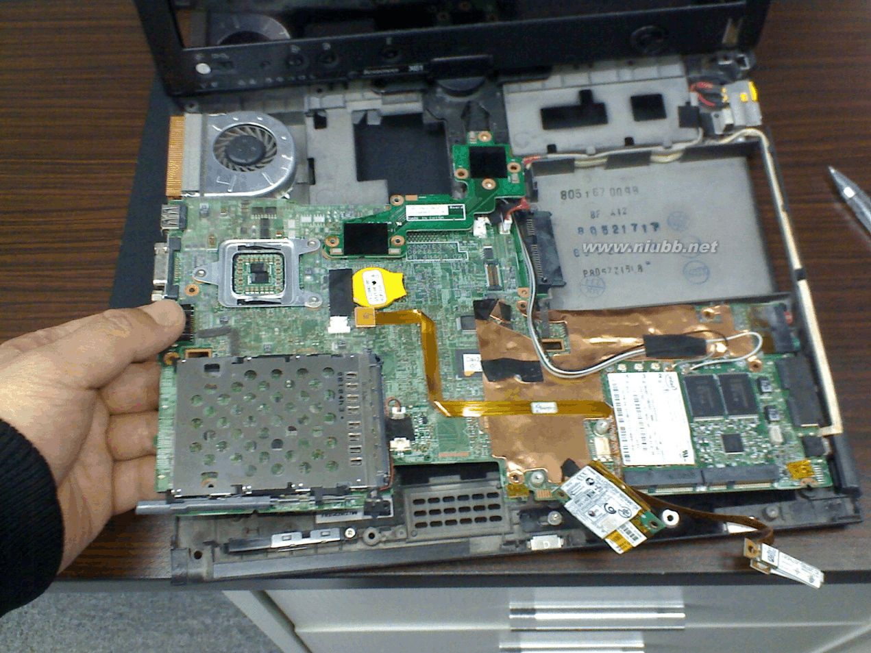 x61拆机 X61T拆解超频攻略