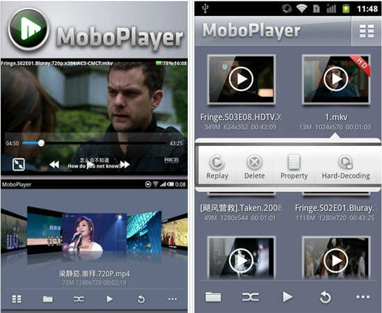 用于Android Video Player下载的Mobo Video Player Pro
